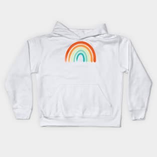 summer and rainbow Kids Hoodie